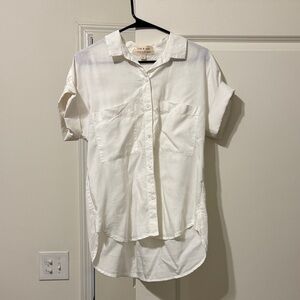 cloth & stone White Collared Shirt
